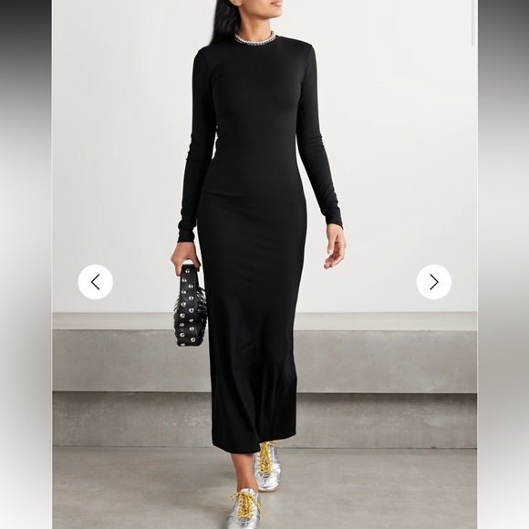 THE PARK Black The Charity Long Sleeve Dress | L - Picture 2 of 10